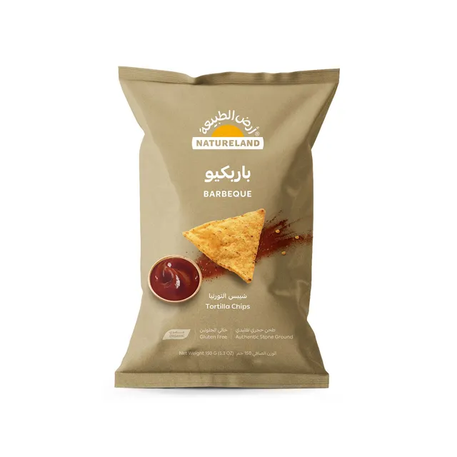 Natureland BBQ Tortilla Chips 150g