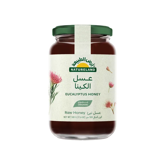 Natureland Organic Eucalyptus Honey 500 g