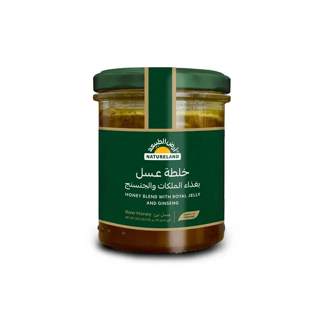 Natureland Honey Blend Royal Jelly And ginseng 250 g