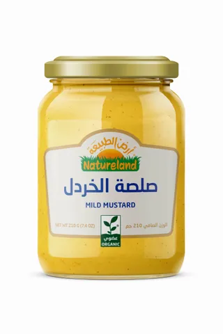 Natureland Mild Mustard 210 g