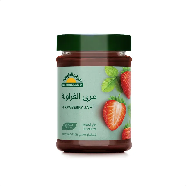 Natureland Strawberry Jam 200 g