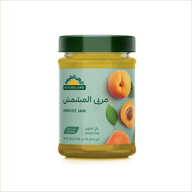 Natureland Organic Jam Apricot 200 g