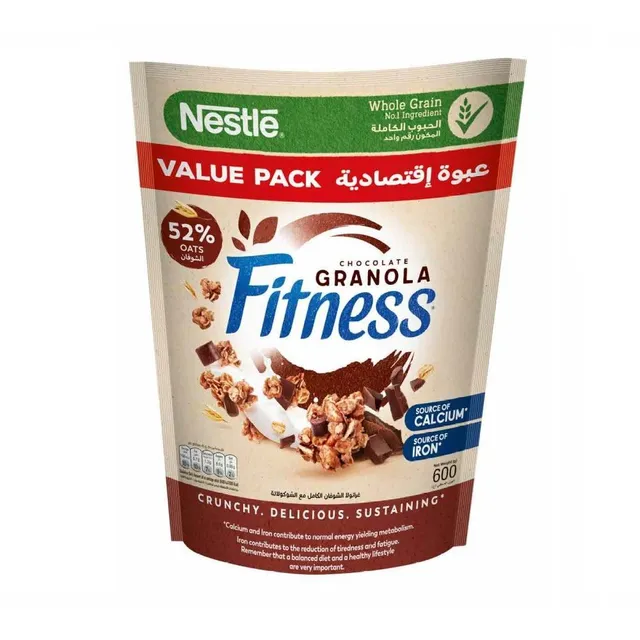 Fitness Chocolate Granola Value Pack, 600g