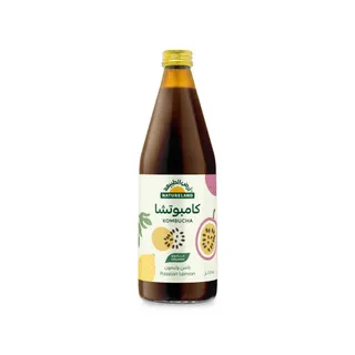 Natureland Organic Passion Lemon Kombucha, 330ml