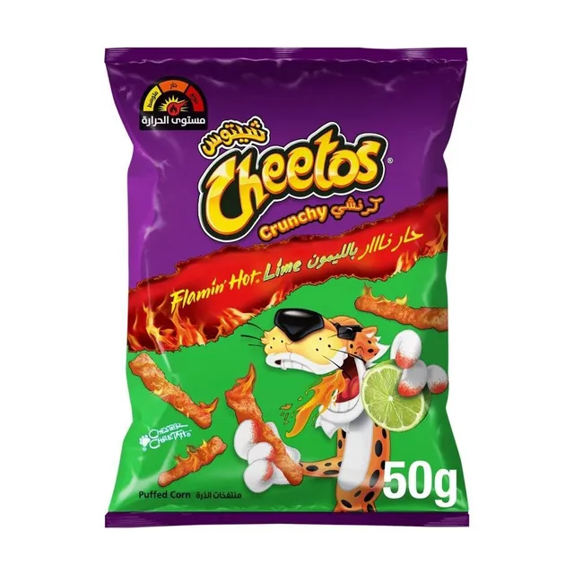 Cheetos Crunchy Flamin Hot Lime