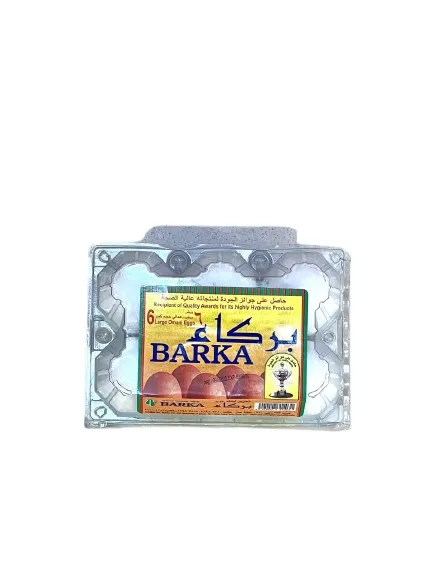 Barka White Egg, 6 Pieces