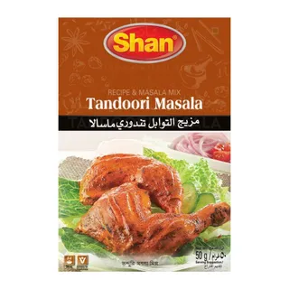 Shan Tandoori Recipe & Masala Mix, 50g