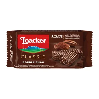 لوكر دبل شوكولاتة ويفر 45 G