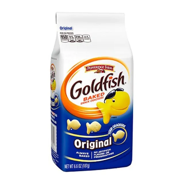 Pepperidge Farm Goldfish Original Crackers, 187g