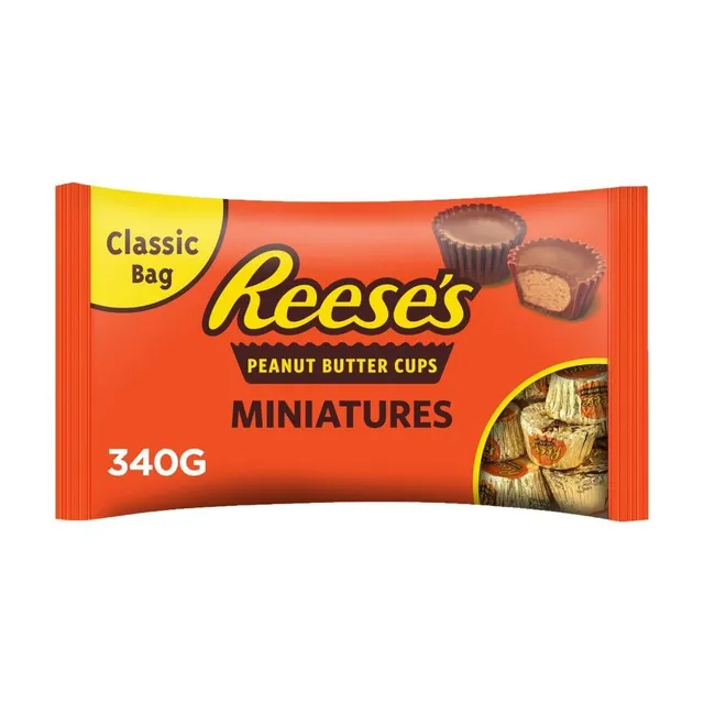 Reese's Miniatures Peanut Butter Cups, 340g