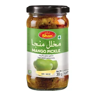 شان مانجو مخلل برطمان زجاج 300g