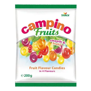 Storck Campino Fruit Flavor Candies Bag, 200g