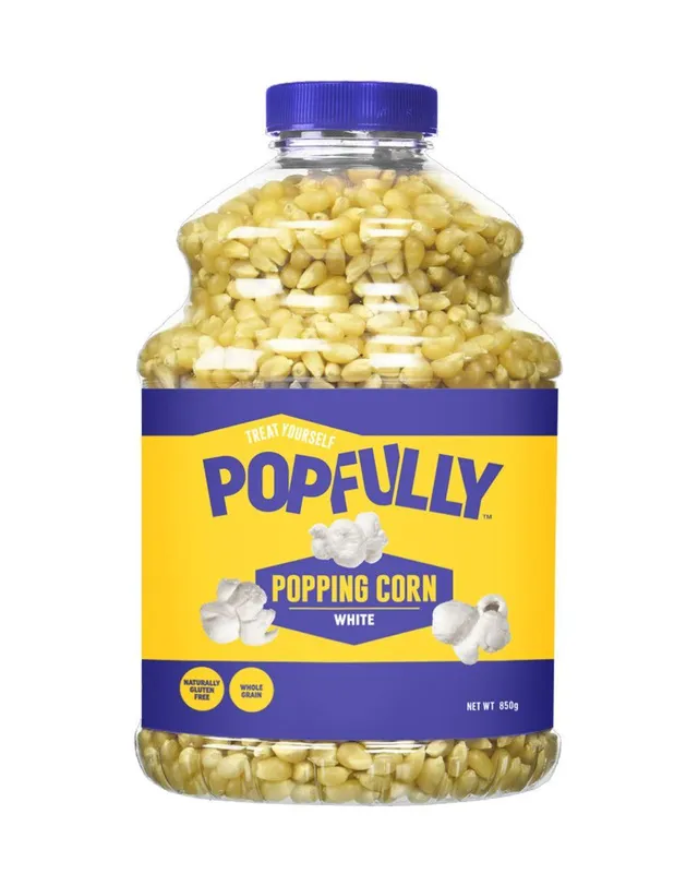 بوبفولي حبوب فشار أبيض، 850g