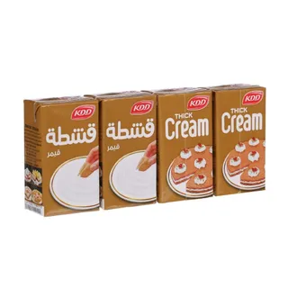 كي دي دي كريمة ثقيلة، 4x125ml