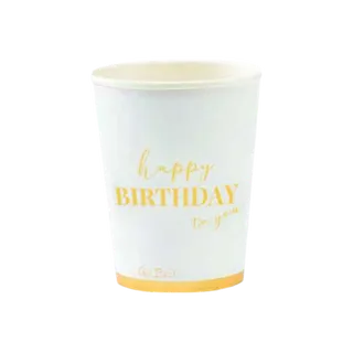 Paper Cups Hb Tr00682W, 16 Pcs 9Oz