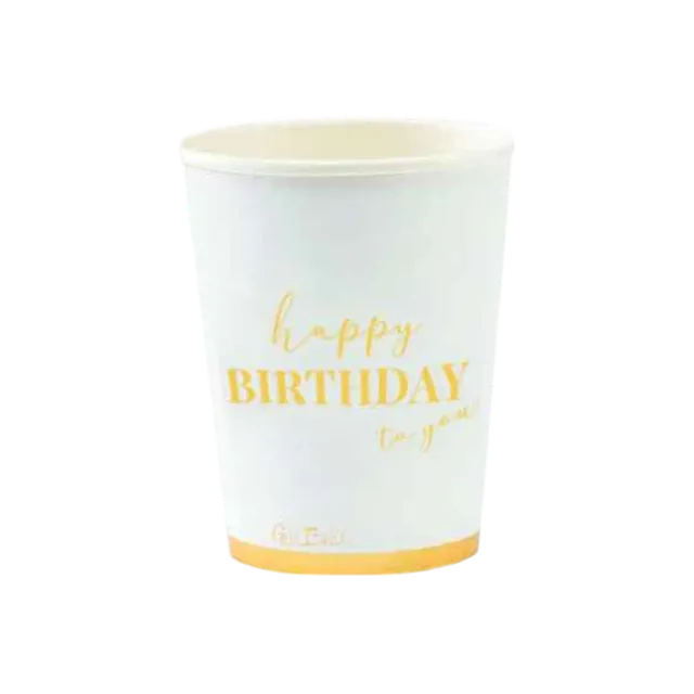 Paper Cups Hb Tr00682W, 16 Pcs 9Oz