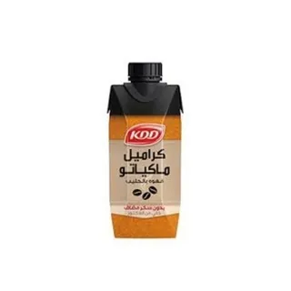 KDD Caramel Macchiato Coffee with Milk No Sugar Lactose Free, 3x250ml
