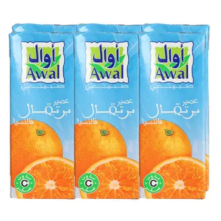 أول عصير برتقال فالنسيا 6 x 200 مل