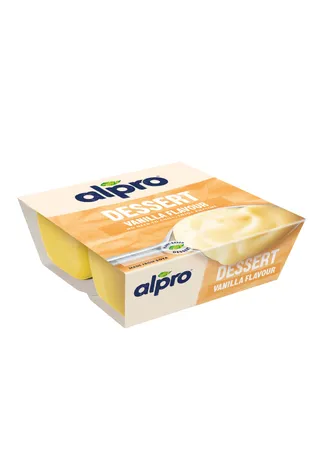 Alpro Soya Vanilla Dessert, 4x125g