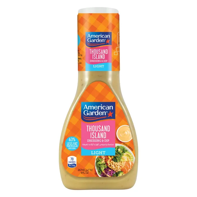 American Garden Lite Thousand Island Dressing 267ml