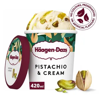Haagen Dazs Pistachio & Cream Ice Cream 420ml