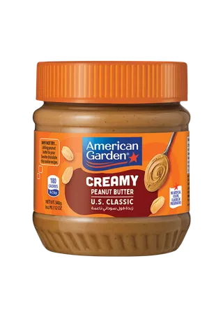 American Garden Creamy Peanut Butter, Vegan, Gluten Free, 340g