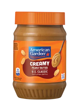 American Garden Creamy Peanut Butter, Vegan, Gluten Free, 794g