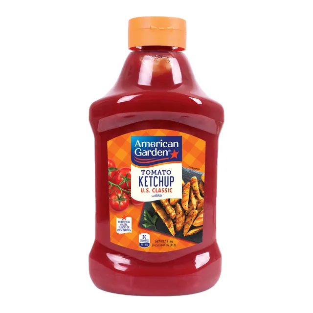 American Garden U.S. Ketchup, Vegan, Gluten Free, 1.81kg