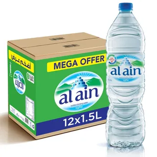 العين ماء معدني 12 x 1.5 Liter