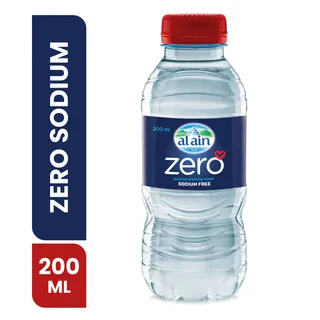 العين ماء شرب زيرو صوديوم أقل من 0.0001% 200 ml