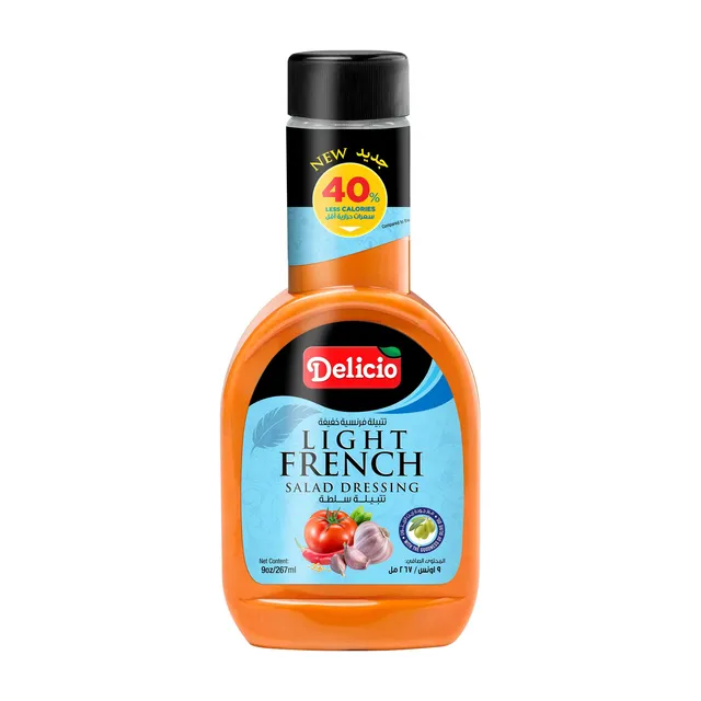 Delicio Light French Dressing, 267ml