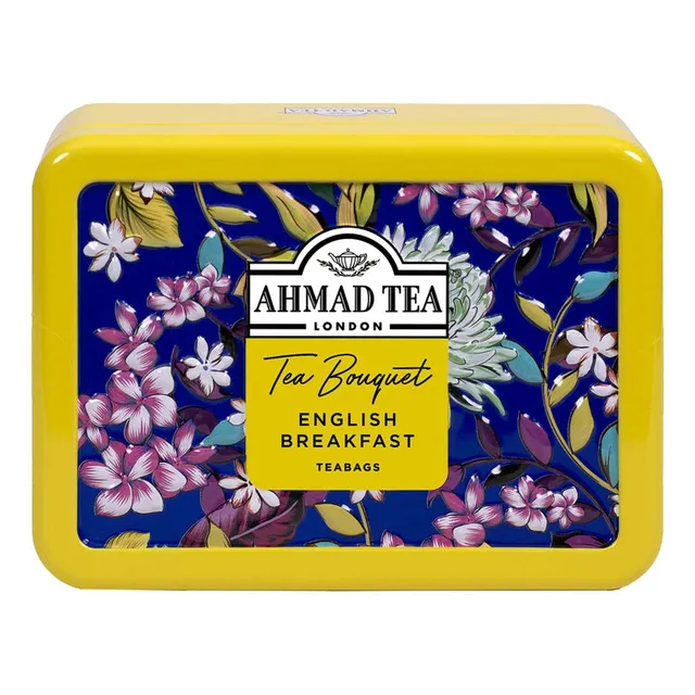 Ahmad Tea Bouquet English Breakfast Tea Bags, 10 Bags