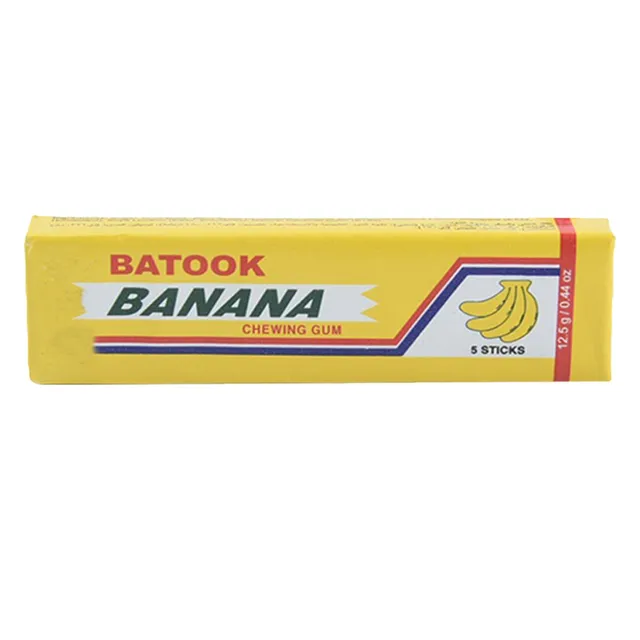 Batook Banana Chewing Gum, 20x12.5g