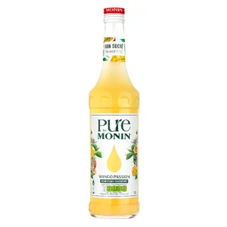 Monin Pure Mango Passion Unsweetened Concentrate, 700ml