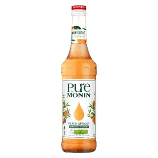Monin Pure Peach Apricot Unsweetened Concentrate, 700ml