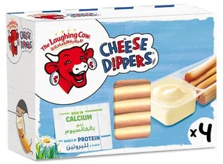La Vache Qui Rit Dip & Crunch Cheese & Breadstick Snack 140g
