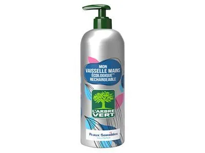L'Arbre Vert Sensitive Skin Dishwashing Liquid, 490ml