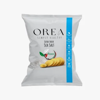 Orea Vegan Potato Chips Sea Salt 80gm
