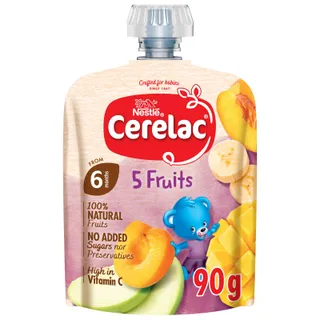 سيريلاك 5 فواكه بيوريه 90 غم