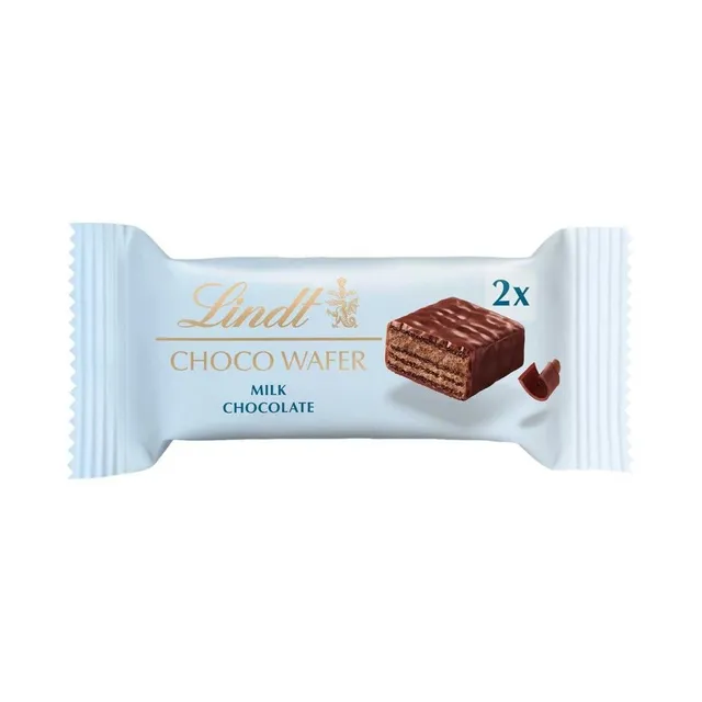 Lindt Milk Chocolate Wafer, 26g