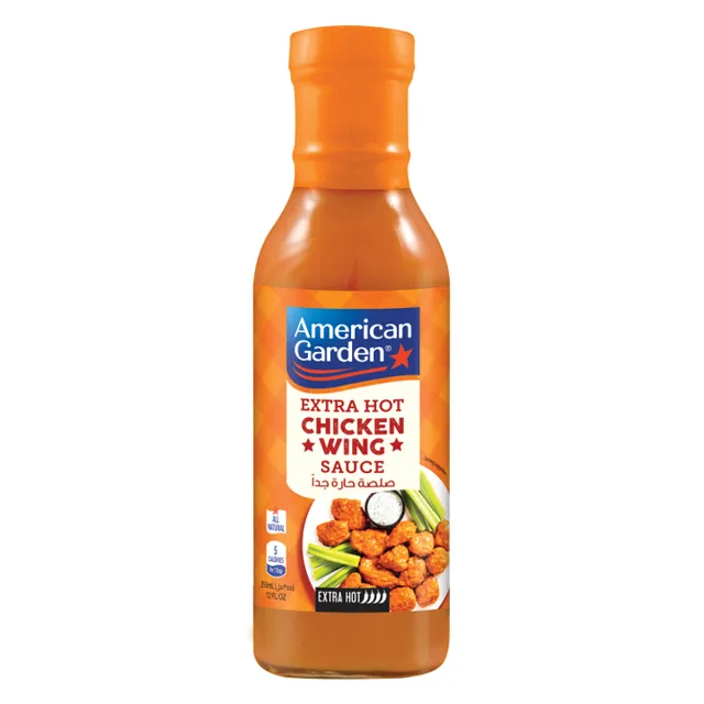 American Garden Extra Hot Chicken Wing Sauce, 355ml