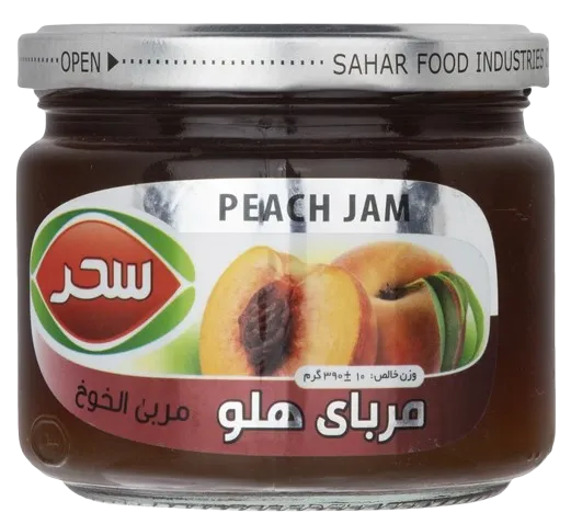 Sahar Peach Jam, 390g