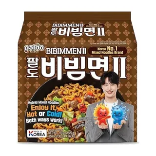 Paldo Bibimmen II Mixed Noodles, 4x130g