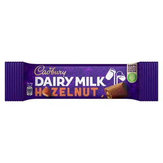 Cadbury Dairy Milk Hazelnut Chocolate Bar, 30g