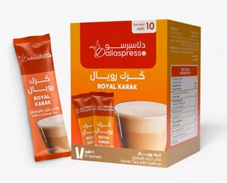 Dallaspresso Saffron Royal Karak Sachets, 10x15g