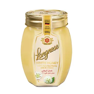 لانجنيز عسل ابيض كريمي خفيف 500 غم