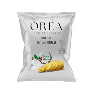 Orea Salt & Vinegar Flavor Natural Potato Chips, 80g