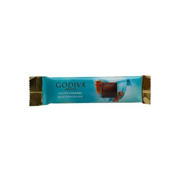 Godiva Salted Caramel Chocolate Bar, 4x32g
