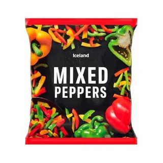 Iceland Sliced Mixed Peppers, 780 G