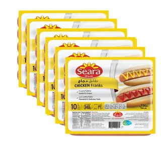 Seara Chicken Franks, 6x340g
